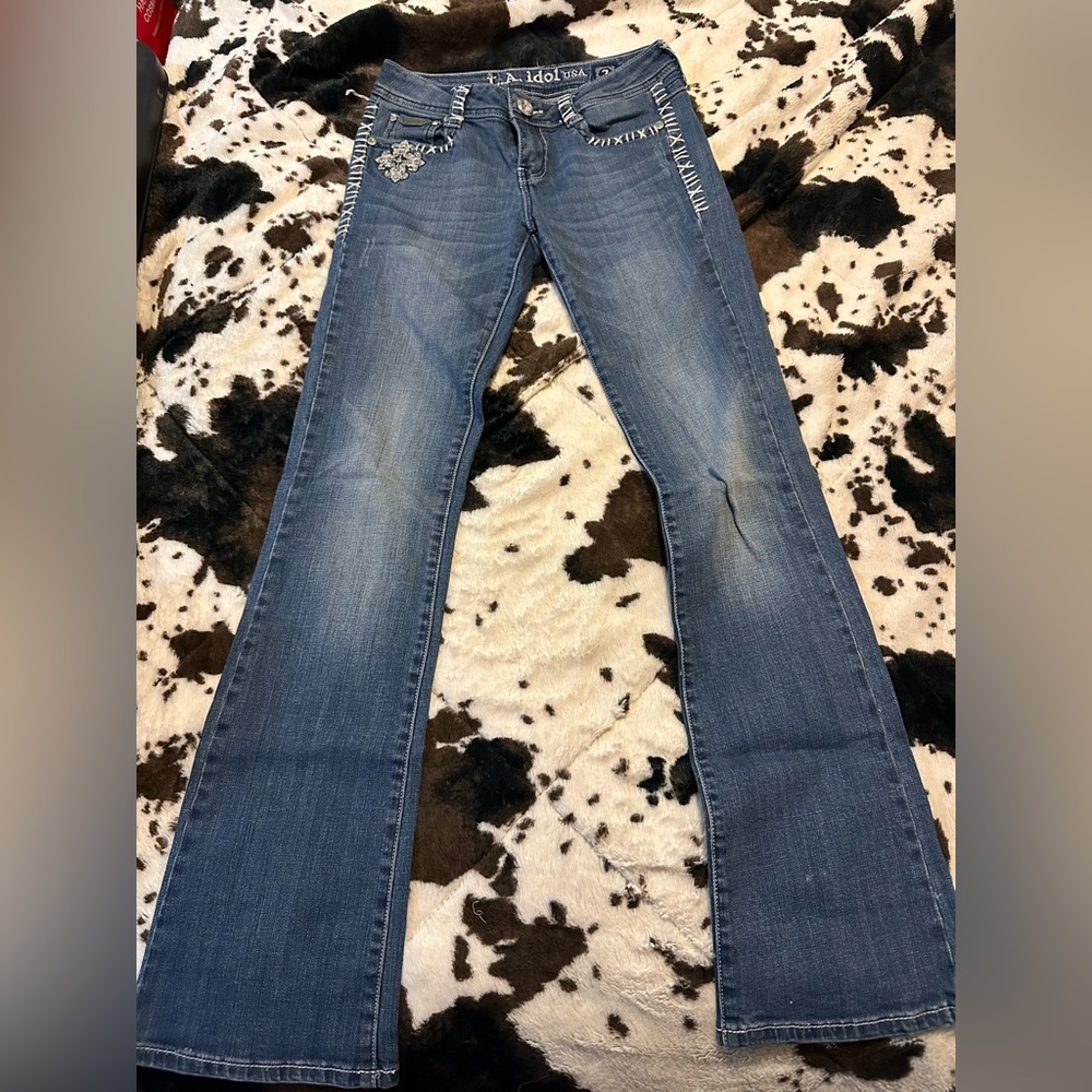 LA Idol bling jeans, size 3